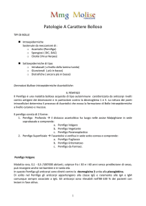 Patologia Bollosa