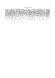 Theuth e la scrittura - Blog-ER