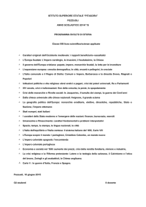 ISTITUTO SUPERIORE STATALE “PITAGORA” POZZUOLI ANNO