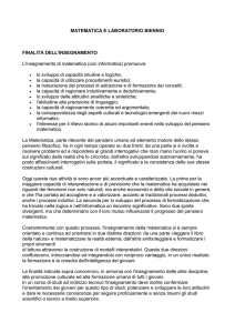 Matematica e Laboratorio biennio