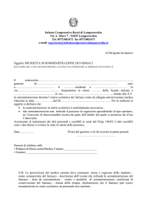 richiesta somm. farmaci
