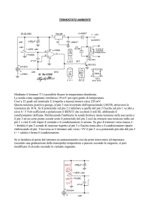 Esercitazione Termostato Ambiente