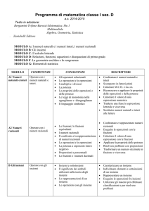 matematica - Liceo Morgagni