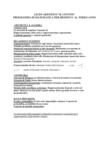 matematica idoneità terza