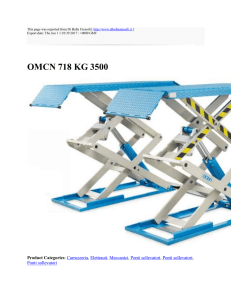 OMCN 718 KG 3500 : Di Bella Utensili : http://www.dibellautensili.it