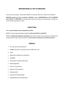 scarica il modulo informativo del corso