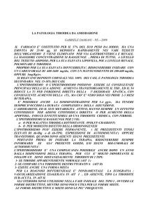 la patologia tiroidea da amiodarone