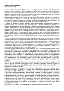 Testo Angela Madesani - Irma Bianchi Comunicazione