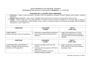 Geografia - IC Via Orchidee Rozzano