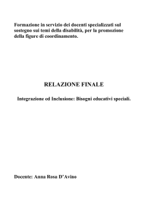 Integrazione ed inclusione - Liceo Statale Alessandro Manzoni