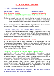 Lucido - Struttura sociale medioevale e teoria delle 3