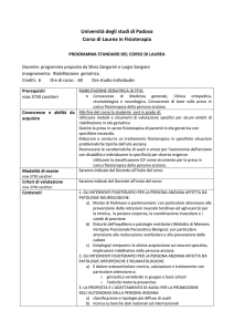 16b Corso a scelta PRASSI GERIATRICA SPECIALE