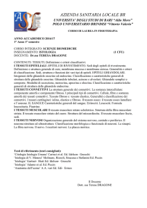 Istologia - Uniba Brindisi