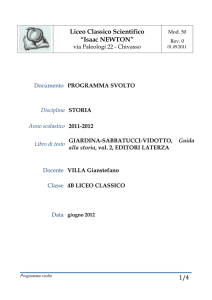 XXX - Liceo Newton Chivasso
