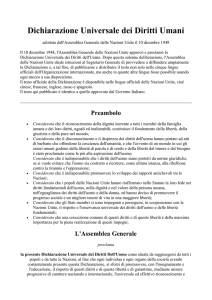 01 Dichiarazione Universale dei Diritti Umani