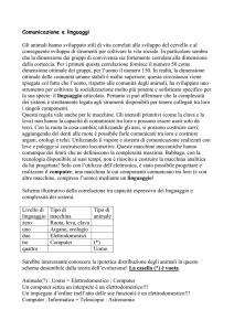 Gli animali hanno sviluppato stili di vita correlati allo sviluppo cervello