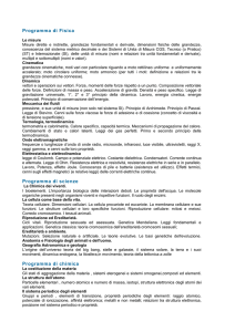 Programmi - Isis Tassinari