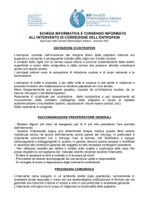 consenso informato all`intervento di entropion