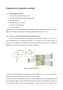 L`elettronica di comando e controllo
