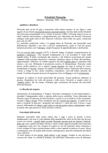NIETZSCHE – Vita e pensiero