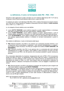 La definizione, il ruolo e la formazione delle PEI