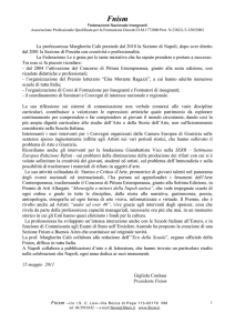 presentazione - Margherita Calò