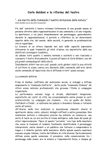 Carlo Goldoni e la riforma del teatro