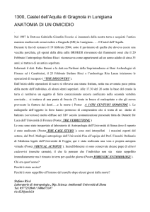 1300, Castel dell`Aquila di Gragnola in Lunigiana