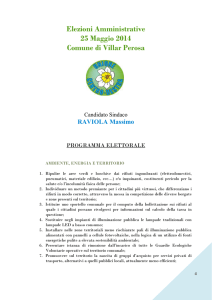 Programma Elettorale