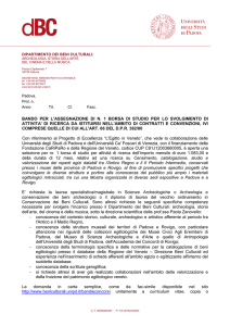 Piazza Capitaniato 7 35139 Padova SEGRETERIA