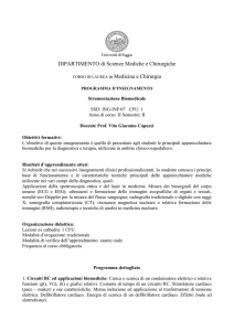 UNIVERSITA` degli STUDI di FOGGIA