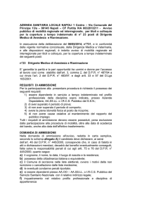 Documento legale - ASL Napoli 1 Centro