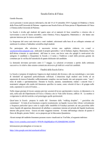 Obiettivo della Summer School 2015 - Liceo B Croce