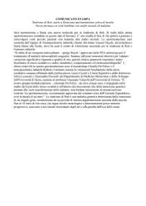 Nuovo farmaco per la sindrome di Rett