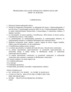 programma malattie apparato cardiovascolare