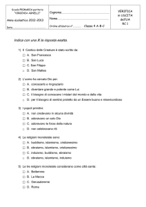 Prova in uscita U.A 1
