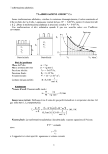 trasformazione adiabatica