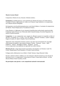 Curriculum Lorenzo Donati