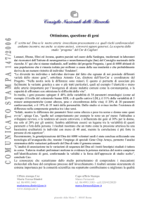 Ottimismo, questione di geni E` scritto nel Dna se le nostre arterie
