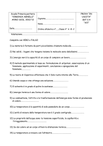 Prova in uscita