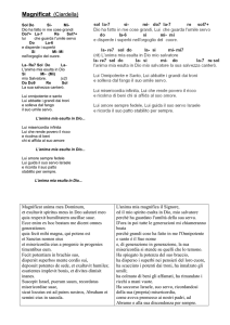 Magnificat (Ciardella) - Parrocchia S. Andrea