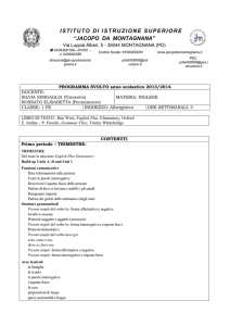 ISTITUTO DI ISTRUZIONE SUPERIORE “JACOPO DA