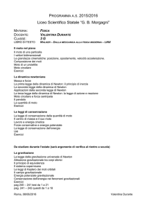 fisica - Liceo Morgagni
