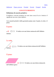 concetti primitivi