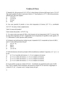 Verifica di Matematica Classe 1a Scientifico D