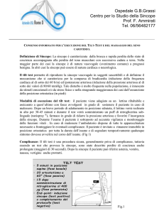 Il massaggio del seno carotideo.