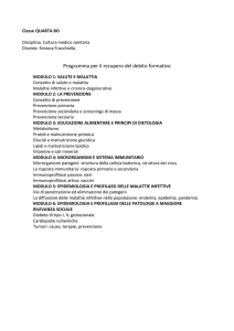 modulo 1: salute e malattia - "L. Cossa"