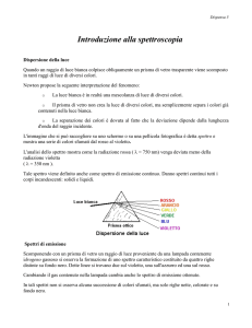 Introduzione alla spettroscopia