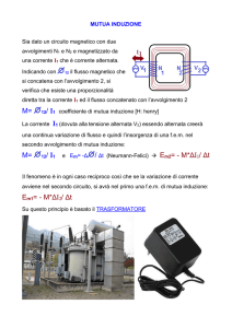 mutua induzione e ciclo di isteresi