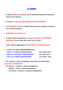 IL VERBO